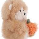 Apricot Lamb Greedy Bear Beibei Stuffed Animals for Kids, Soft Cute Plush Toys for Baby Girl and Boy, 7 Inches
