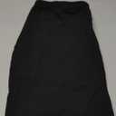 Women's Side Slit High Waisted Mini Skirt Stretchy Bodycon Skort 2025 Y2K Club Skirts with Underneath (Large, Black)