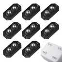 12 Pcs Self Adhesive Caster Wheels Stainless Steel 360 Swivel Low-Profile Rollers,Universal Sticky Pulley for Furniture Legs, Kitchen Appliances, Storage Bins, Trash Can & Mop Bucket