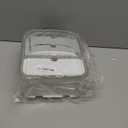 Toilet Paper Holder, Plastic Waterproof Wall Mounted Bathroom Tissue Roll Paper Towel Holder Dispensers with Storage Space Shelves and Storage Boxes for Bathroom(White)