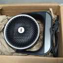 DREO Whole Room Heater, 3D Oscillating Heating Space Heaters for Indoor Use, Black
