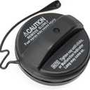 Click&Fit Gas Tank Cap replacement for Toyota and Lexus from 2002 to 2009  Fuel tank cap with tether and gasket replaces 77300-33070, 77300-47010, Black