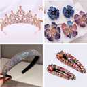 28000 Pcs/Box Nail Art Rhinestones,28 Colors 3mm Flat-Bottomed Round Nail Rhinestones Glitter Crystal Gem Rhinestone,DIY Decoration Accessories