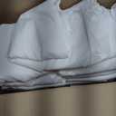 10 Pack White Table Cloth Rectangle Table Cloths for 8 Foot Rectangle Tables 60 X 126 Inch Washable Polyester Table Covers, Reusable & Wrinkle Resistant for Weddings, Parties, Events, and Everyday Use