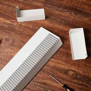 Tandefio 3 FT Baseboard Heater Cover with End Caps
Replaces Old Cover, Galvanized Steel Easy Slip-On Design, Fits Bathroom Electric & Hydronic System, Baseboard Radiator Covers