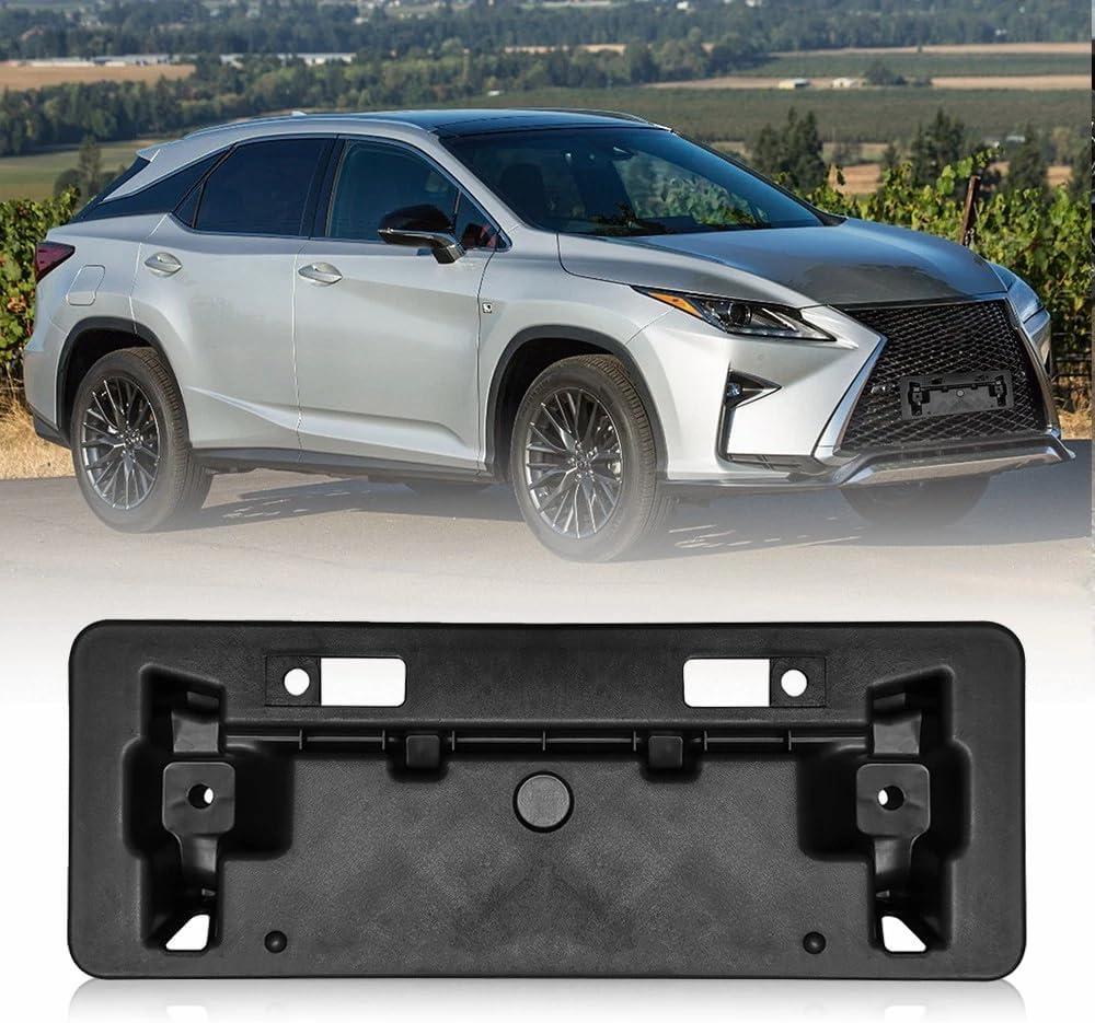 License Plate Frame Bracket for Lexus RX 350 450H 350L 450hL 2016-2019,No Drill Front Bumper License Plate Holder Mount Adapter Relocation Kit Accessories 521140E111,15189538