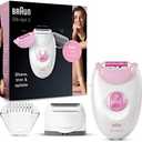 Braun Epilator Silk-epil 3 3-270, Hair Removal Device, Epilator for Women, Shaver & Trimmer, Hair Removal
