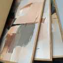 Framed Modern Luxury Abstract Wall Art for living room, 3 Piece 16x24 In