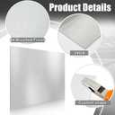 MorningRo 430 Stainless Steel Sheet Metal 18 x 24 Inches 24GA Metal Plates Panel #4 Brushed Finish Magnetic Mount Board Wall Food Truck Restaurant Kitchen Floor Trailer Garage Gym(1 Pack)