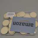 100 Pieces Unfinished Wood Circle - 2 Inch Round Disc Blank Natural Wooden Cutout Ornaments for Decoration DIY Craft Art Supplies, 0.11 inch Thick