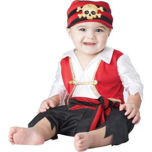 California Costumes Baby Boys' Wittle Werewolf Infant (12 to 18 months, Black/White/Red)