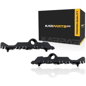 For Chevy Silverado 1500 2019 20 21 22 2023 Bumper Bracket Driver and Passenger Side | Pair | Front Side Guide | Replacement For GM1042155, GM1043155 | 84624943, 84624944