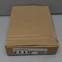 Upgraded Mortise Lock Set for Interior Door, Antique Vintage Style Crystal Glass Door Knobs with Skeleton Key, Reversible for Left & Right Handed Door, Oil Rubbed Bronze Finish