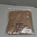 COOFANDY Men's Henley Shirts Long Sleeve Basic Waffle Pique Pullover T-Shirt with Pocket (Medium, Brown)