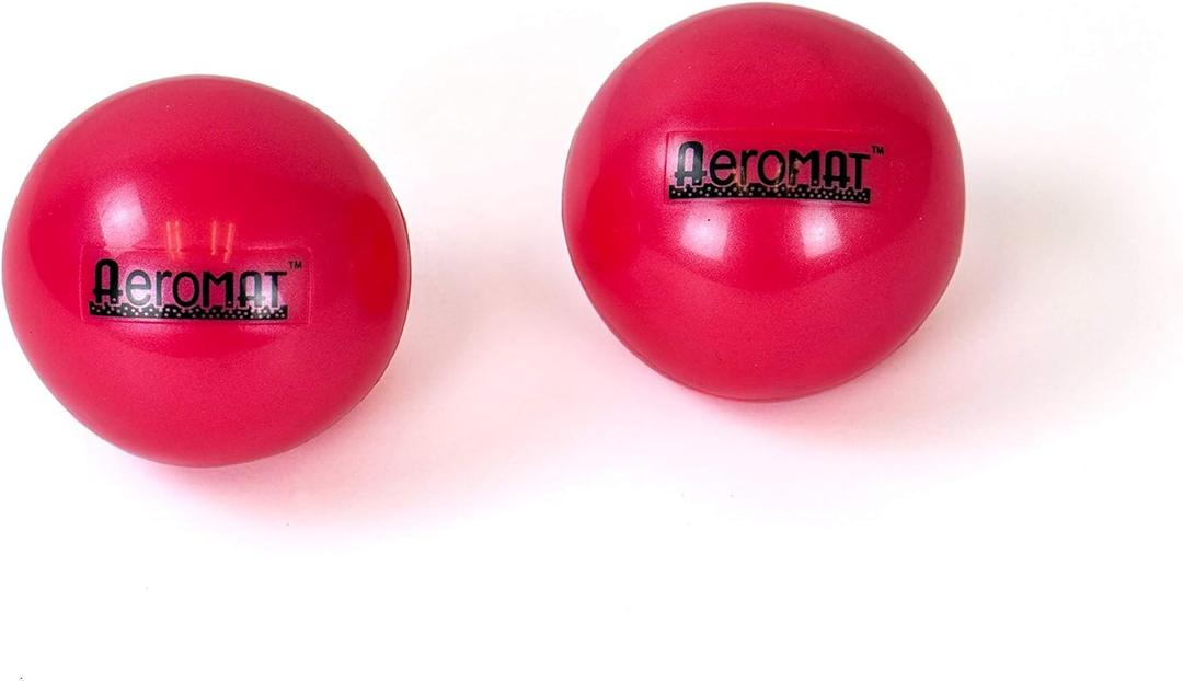 AEROMAT Mini Weight Balls - Come in Pairs - 3.5" Diameter - Intended for Strength Training /Rehabilitation Exercises