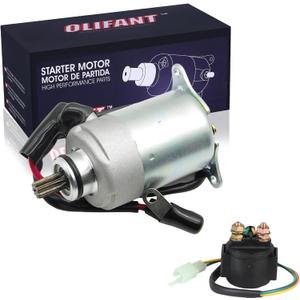 Starter Motor for 125cc 150cc Moped Scooter 4 Stroke GY6 Chinese 152QMI 157QMJ Taotao Baja SUNL Tank Roketa Jonway Baotian
