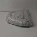 Dogs Bed for Small Dogs, Anti-Anxiety Washable Round Bed (Light Grey, 24.0" L x 24.0" W x 8.0" Th)