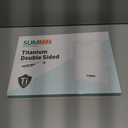 Titanium Cutting Board for Kitchen, Cutting Board Double Sided Food Grade, Pure Titanium/PP, Easy to Clean Large Size 1611 (Silver)