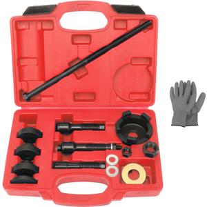 ReluxGo Wheel Bearing Puller Removal Motorcycle Tool Kit for Harley Davidson, Wheel Bearing Removal and Installation Tool for 3/4" 1" 25mm Bearings for Hogs from 2000, Wheel Bearing Press (Red)