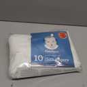 Gerber Unisex Baby Boys Girls Birdseye Prefold Cloth Diapers Multipack White 3-Ply 10 Pack