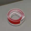 Vellure® Door Draft Stopper for Bottom of Door Premium Door Sweep for Bottom of Door/Weather Stripping Door Seal (Save Energy – installs Quickly and Easily) Door Strip (White)