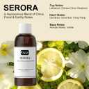 SERORA Aroma Oil  160ML Soft Floral & Vanilla Scent Refill for Cold Air Diffuser, Raspberry & Ylang-Ylang Notes, Gentle Essential Oil for Daily Relaxation & Calm Home Fragrance (5.4 Fl Oz (Pack of 1))