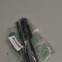 Geiserailie 2 Pieces Thick Round Hair Comb Bristle Blow Drying Hairbrush Small Brush Short Hair Massage Comb Head Massage Round Brush Roll Hairbrush for Wet or Dry(Black)