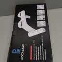 Ultra-Slim Bidet Attachment, Non-Electric Bidet Attachment, Adjustable Fresh Cold Water Pressure, Stainless Steel Inlet (Off-White)