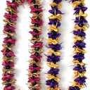 Graduation Leis Braided Lei Class of 2026 Honor Cord Rope for Graduation Party Student Grad DIY Decors, Gold, Purple