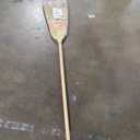 Corn Broom with Wood Handle Heavy Duty Indoor Outdoor Broom (1 1/4 Inch Handle)