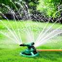 Sprinklers for Yard, Water Sprinkler for Lawn, 360 Degree Rotating Lawn Sprinkler for Yard Large Area, Sprinklers for Kids, Pets Playing