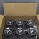 Mfacoy Glass Coffee Mugs Set of 6, Clear Large Coffee Mug 15 Oz With Handles for Hot Beverages, Clear Mugs for Tea, Cappuccino, Latte, Espresso Coffee, Juice, Glass Coffee Cups