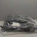 Folding Shopping Cart with Wheels, 80lbs Multi Use Grocery Carts with 360 Wheels & Removable Tote Bag, Multifunctional Portable Personal Shopping Carts for Groceries, Black