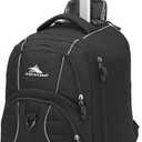 High Sierra Freewheel Wheeled Laptop Backpack, Black, 20.5 x 13.5 x 8-Inch (One Size)