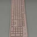 Logitech MK270 Wireless Keyboard and Mouse Combo for Windows, 2.4 GHz, 8 Multimedia Keys, PC, Laptop, Wireless Keyboard Compact Mouse Combo - Rose (1 Pack)