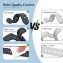 2 x Patenting Sport Silicone Band Compatible with Apple Watch Bands 40mm 38mm 41mm 42mm 44mm 45mm 46mm 49mm Women Men, Waterproof Soft Wrist Strap for iWatch Series 11 10 9 8 7 6 5 4 3 2 1 SE Ultra 2 3 (Midnight Black(#New))