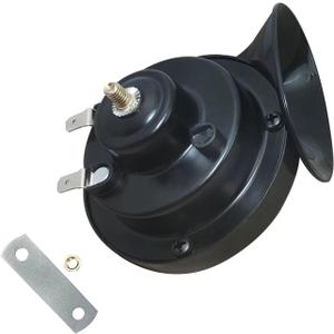 300DB Super Loud Car Horn, 12V Waterproof Air Horn Replacement Kit, Electric Snail Horn for Cars, Motorcycles, Trucks, Bicycles, Marine Cars, Universal Automotive Accessories