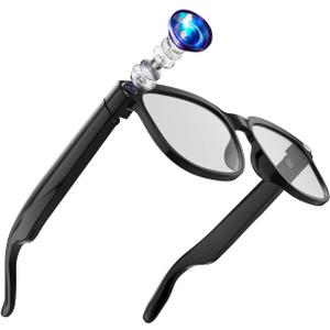32GB AI Smart Glasses 4K HD Camera, 290mAh Battery, 8MP Anti-Shake Camera Glasses, Support Video Recording, Real-time Translation/GPT Lens Recognition, Photochromic Lens