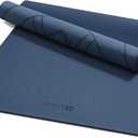 KEEP Extra Wide & Long Yoga Mat for Men, 79"x39"x7mm Thick, Non-Slip TPE Exercise Mat, High-Density Anti-Tear Fitness & Pilates Mat for Tall Users, Blue