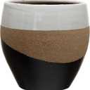 Bloomingville Terra-Cotta Planter, Multi Color (Holds 7" Pot), 8.5 inches