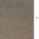Chilewich Martha By Martha Stewart Heathered Shag Floor Mat
Easy Care, Premium Indoor/Outdoor Utility Rug for Entry, Kitchen, Bath, Pool with Weatherproof Backing, Flax, 3' x 5"