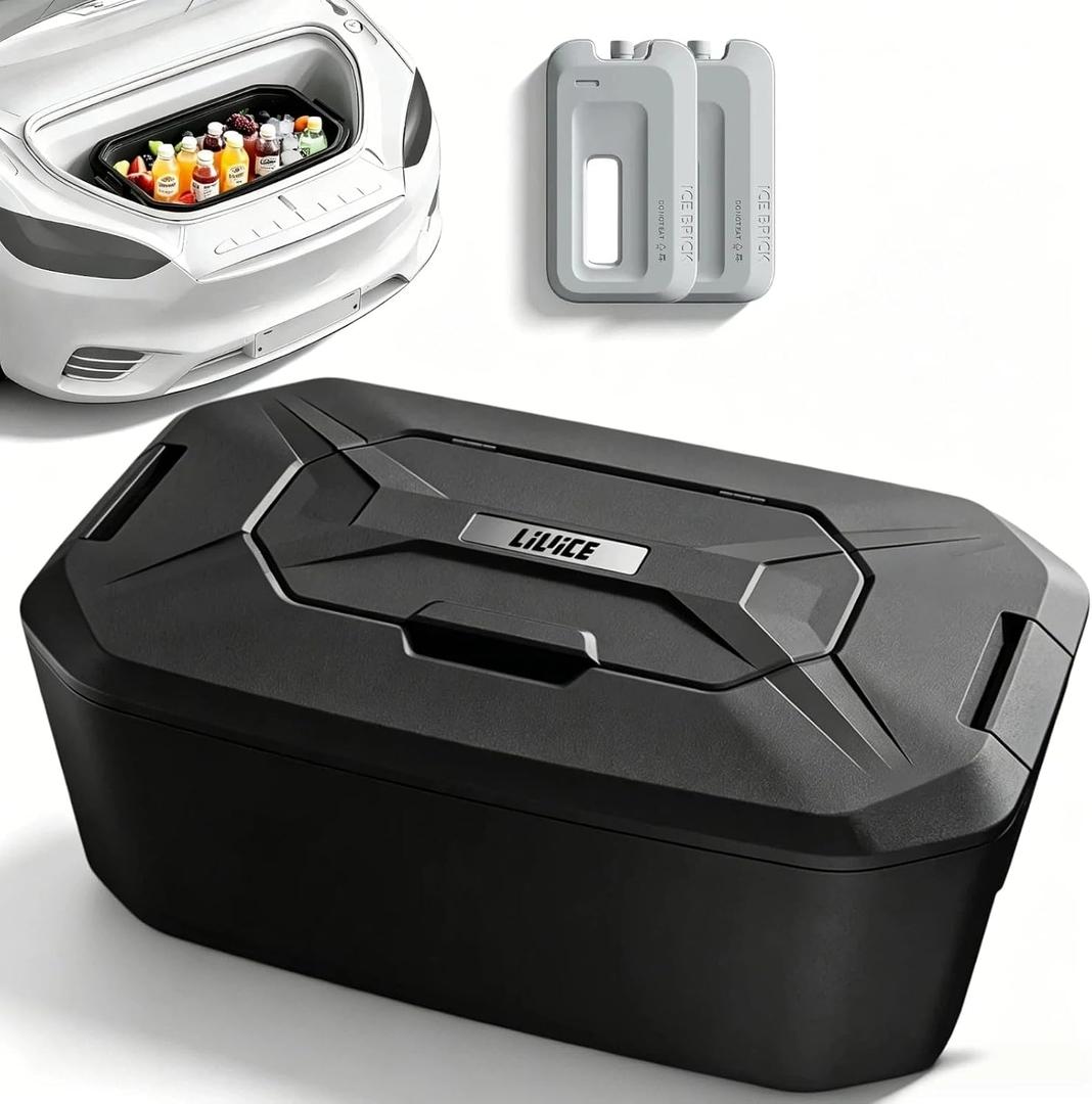 48QT Car Front Trunk Cooler for Tesla Model Y, 30.13 x 12.39 x 17.48"