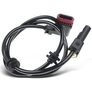 A-Premium Rear Left/Right ABS Wheel Speed Sensor Compatible with Mercedes-Benz - CL500/CL600/S550/S600/S65 AMG 2007-2010, CL63/CL65/S63 AMG 2008-2010, S400, S450, S500 - Rear Driver or Passenger Side