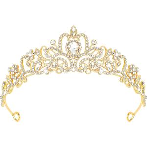 CIEHER Tiara Crowns for Women & Girls - Bridal, Wedding, Prom, Quinceanera, Birthday & Christmas Crown Gifts