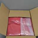 10-Pack 60x102 inch Red Table Cloths, Solid Stain and Wrinkle Resistant Oblong Tablecloth, Premium Plain Weave Polyester Fabric Rectangle Table Linen Covers for Hotel, Wedding