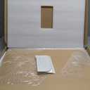 5 PCS Wire Rack Covers 2416in, Wood Grain PVC Shelf Covers with LED Motion Light &Labels, Renter Friendly, Easy-Cut Moisture-Resistant No-Tool, No-Drill Install for Pantry, Laundry, Kitchen, Garage