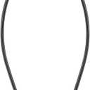 PATIKIL 12 Inch Lamp Harp Kit with Finial, 1 Set Detachable Shade Bracket Holder, DIY Lighting Accessories for Table Floor Lamps, Black