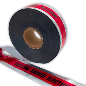 ACE Supply Buried Electrical Line Caution Tape - Detectable Underground Tape - 3 Inch x 1000 Ft Length, 5 Mil - Buried Electrical Tape Used for Utility Marking Tape ACE Supply Buried Electrical Line Caution Tape - Detectable Underground Tape - 3 Inch x 1000 Ft Length, 5 Mil - Buried Electrical Tape Used for Utility Marking Tape