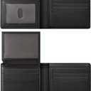 GNDR Wallet For Men RFID Blocking Black Wallets Bifold Faux Leather Card Holder Front Pocket Mens Accessories With Gift Box