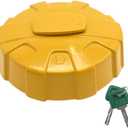 14720142 Fuel Tank Cap with 2 Keys, Replacement for Volvo EC300, EC350, EC380, EC480, EC750, EC950, EW60, EW140, Replaces 14720142